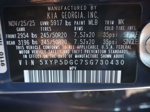 Used 2025 Kia Telluride SX X-Line AWD/4WD image 47