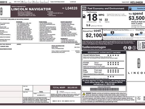 Used 2019 Lincoln Navigator L Select RWD image 28