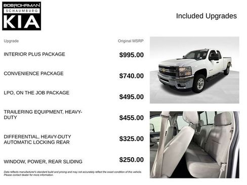 Used 2011 Chevrolet Silverado 2500 LT w/ Interior Plus Package RWD image 4
