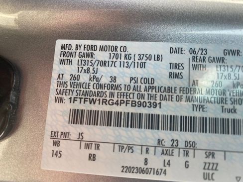 Certified 2023 Ford F150 Raptor image 31