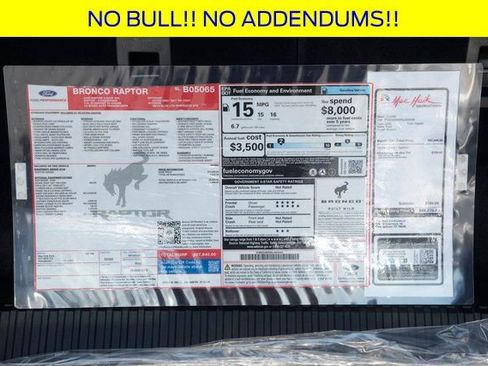 New 2025 Ford Bronco Raptor image 31