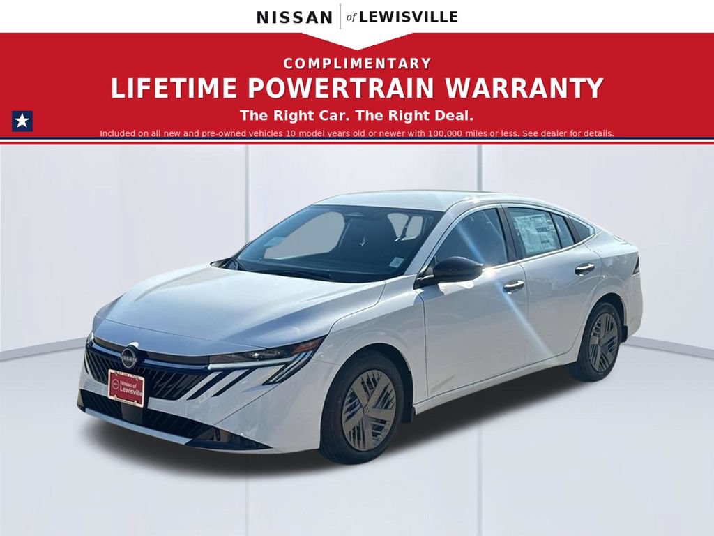 New 2026 Nissan Sentra S w/ S Cold Weather Package FWD 360° Tour