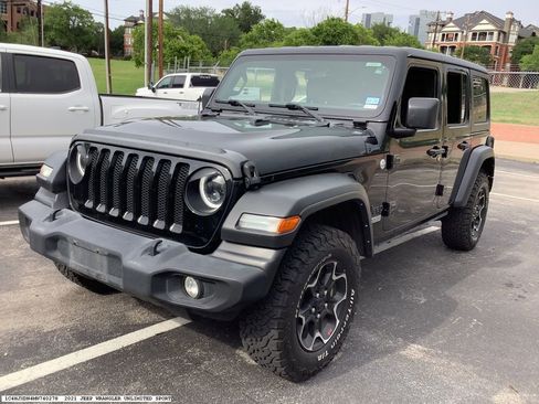 Used 2021 Jeep Wrangler Unlimited Sport AWD/4WD image 4