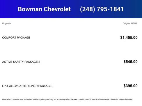 New 2026 Chevrolet Equinox EV LT w/ Comfort Package image 4