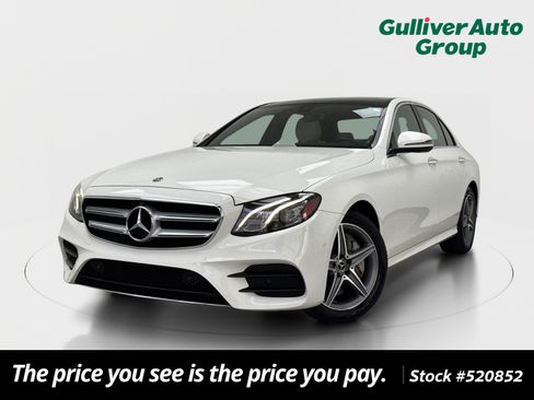 Used 2019 Mercedes-Benz E 450 4MATIC Sedan w/ Premium Package image 1