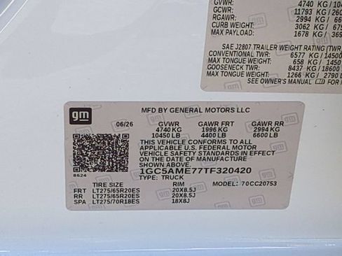 New 2026 Chevrolet Silverado 2500 Custom w/ Custom Convenience Package RWD image 34