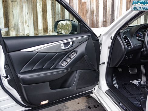 Used 2016 INFINITI Q50 Red Sport 400 image 10