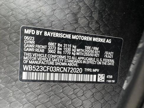 Used 2024 BMW iX xDrive50 w/ Premium Package AWD/4WD image 15