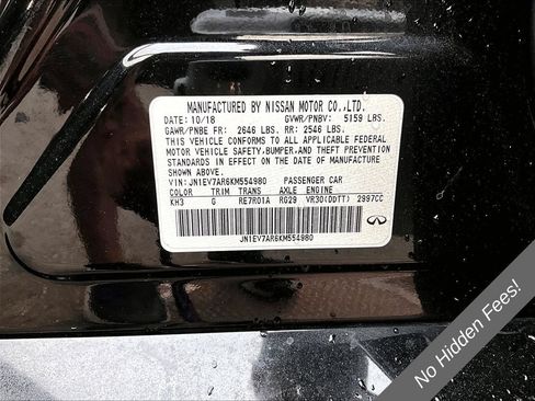 Used 2019 INFINITI Q50 Luxe AWD/4WD image 28