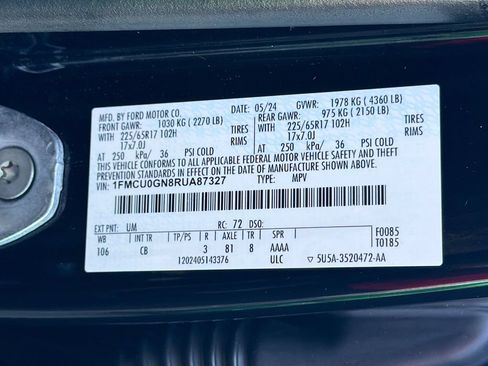 Used 2024 Ford Escape Active FWD image 30