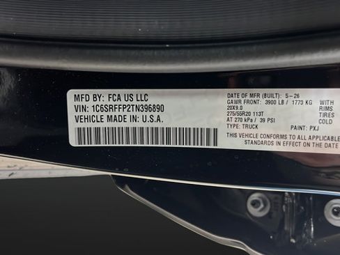 New 2026 RAM 1500 4x4 Crew Cab image 28