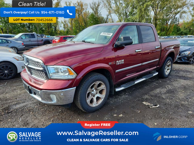Used 2017 RAM 1500 Laramie w/ Convenience Group AWD/4WD image 1