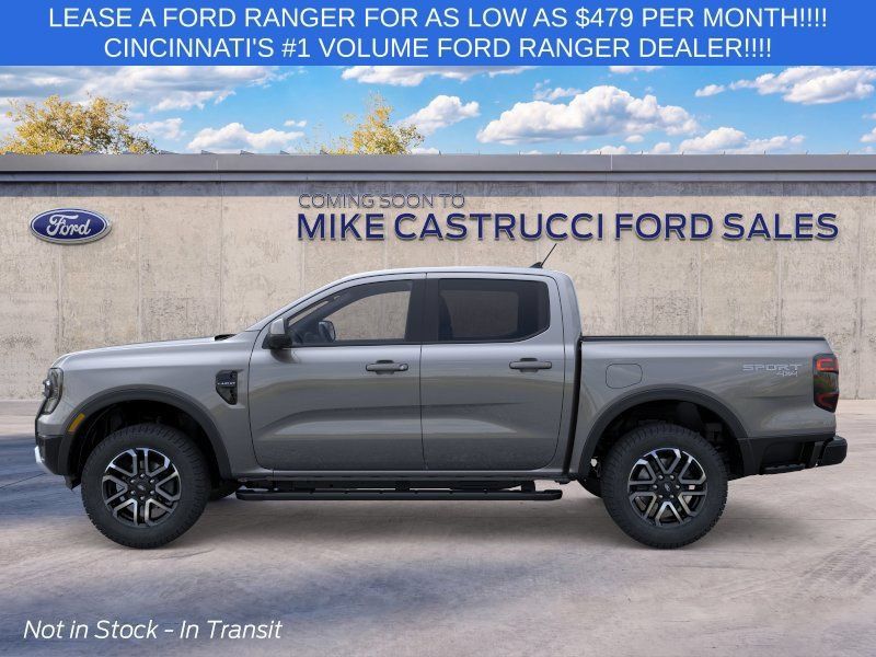New 2026 Ford Ranger Lariat w/ Trailer Tow Package AWD/4WD image 3