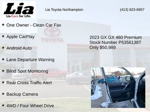 Used 2023 Lexus GX 460 Premium w/ Premium Package image 14