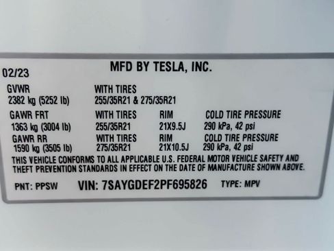 Used 2023 Tesla Model Y Performance AWD/4WD image 29