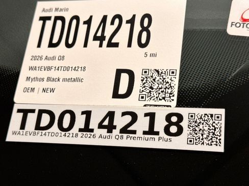 Used 2026 Audi Q8 Premium Plus w/ Premium Plus Package AWD/4WD image 29