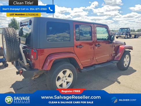 Used 2008 Jeep Wrangler Unlimited Sahara w/ Trailer Tow Group AWD/4WD image 4