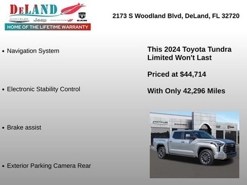Used 2024 Toyota Tundra Limited AWD/4WD image 6