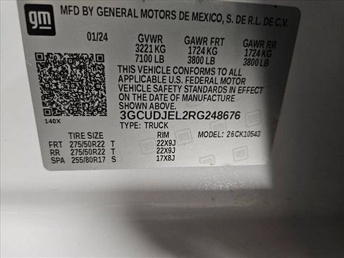 Used 2024 Chevrolet Silverado 1500 High Country w/ High Country Premium Package AWD/4WD image 23