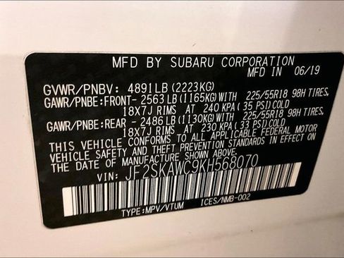 Used 2019 Subaru Forester Touring image 35