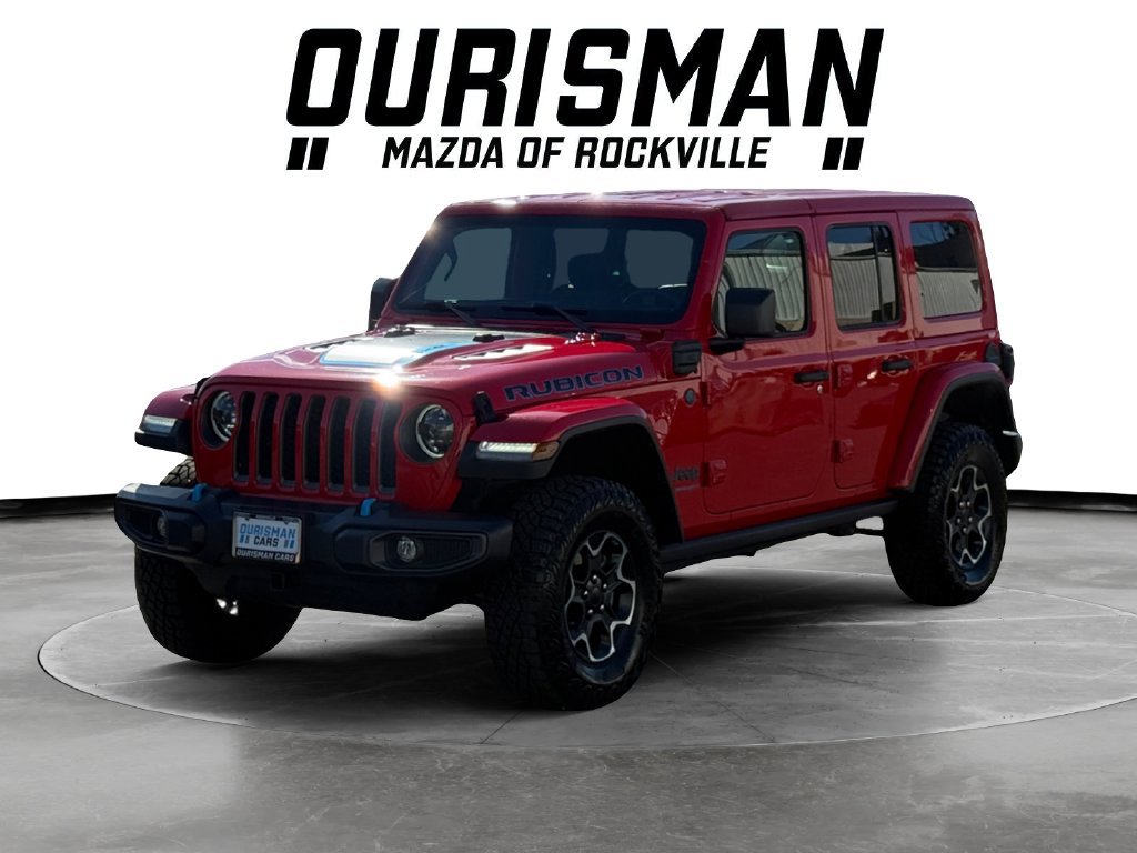 Used 2023 Jeep Wrangler Unlimited Rubicon 4xe w/ Cold Weather Group AWD/4WD image 2