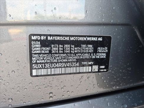 Certified 2024 BMW X5 sDrive40i w/ M Sport Package RWD image 26