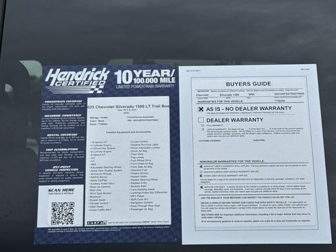 Used 2025 Chevrolet Silverado 1500 LT Trail Boss w/ Convenience Package II AWD/4WD image 38