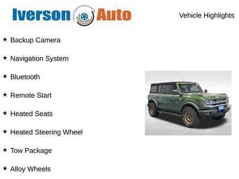 Used 2022 Ford Bronco Big Bend image 2