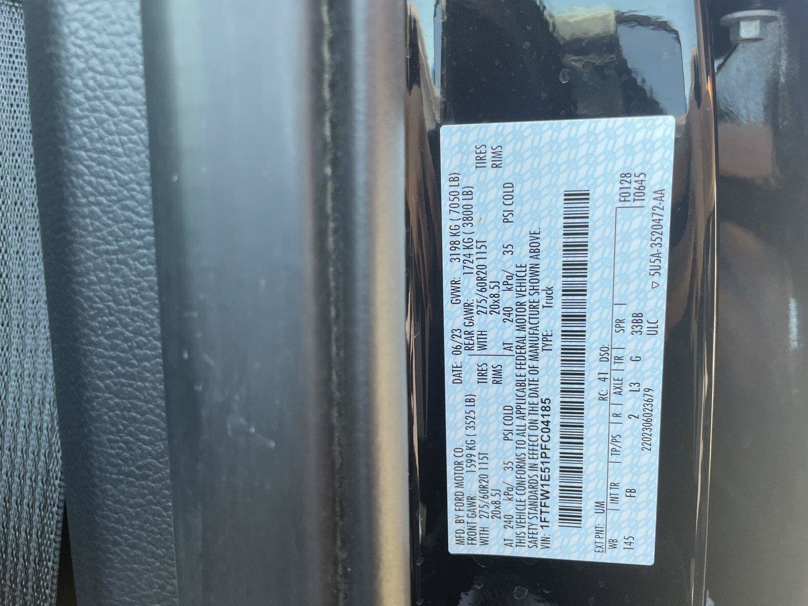 Used 2023 Ford F150 XLT w/ Equipment Group 302A High AWD/4WD image 41