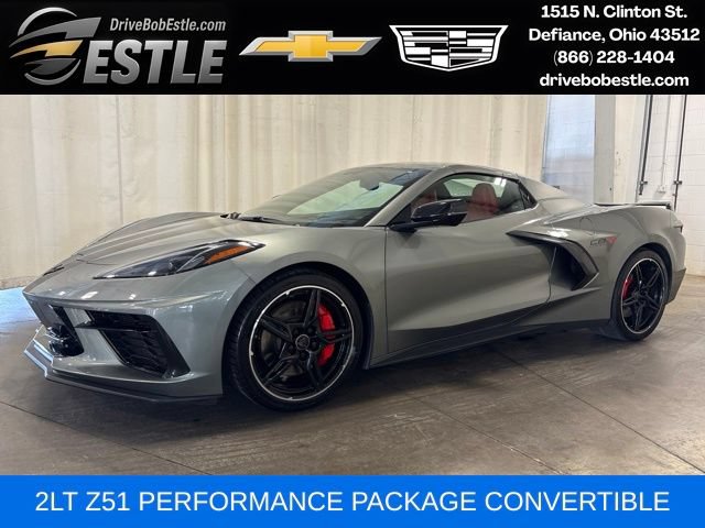 Used 2022 Chevrolet Corvette Stingray Preferred Conv w/ Z51 Performance Package RWD image 1
