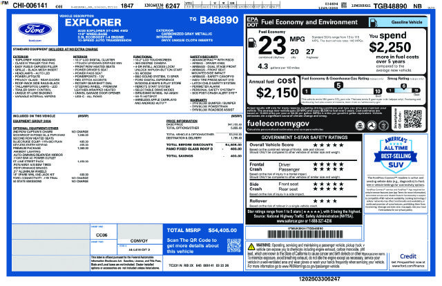 New 2026 Ford Explorer ST-Line w/ ST-Line Street Pack AWD/4WD image 26