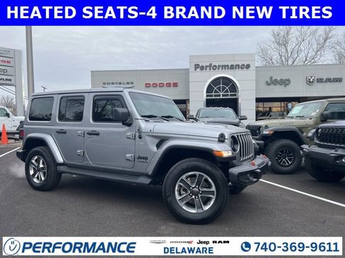 Used 2021 Jeep Wrangler Unlimited Sahara image 1