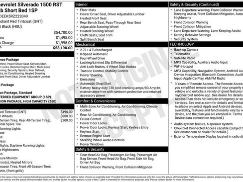 Used 2024 Chevrolet Silverado 1500 RST AWD/4WD image 8