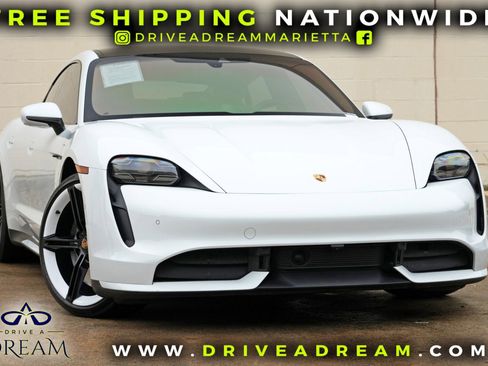 Used 2020 Porsche Taycan Turbo w/ Premium Package AWD/4WD image 2