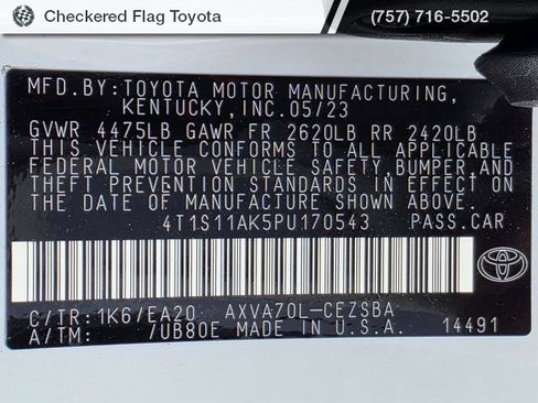 Used 2023 Toyota Camry SE w/ Cold Weather Package image 22