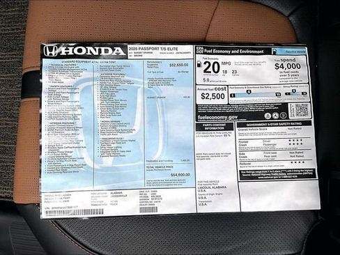 New 2026 Honda Passport TrailSport Elite image 14