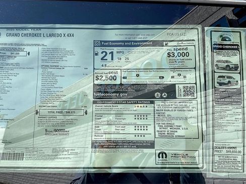 New 2025 Jeep Grand Cherokee L Laredo w/ Luxury Tech Group I image 16