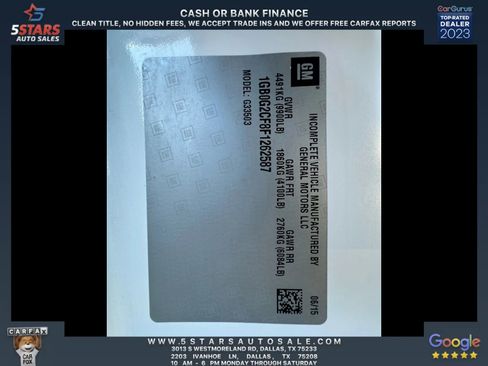 Used 2015 Chevrolet Express 3500 image 24