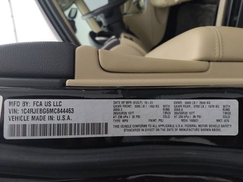 Used 2021 Jeep Grand Cherokee Limited RWD image 33