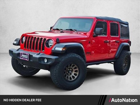 Used 2022 Jeep Wrangler Unlimited Sport AWD/4WD image 1
