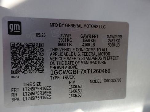 New 2026 Chevrolet Express 2500 Extended w/ Driver Convenience Package RWD image 29