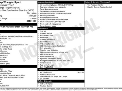 Used 2010 Jeep Wrangler Sport image 21