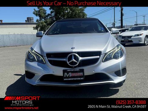 Used 2015 Mercedes-Benz E 400 Cabriolet w/ Premium 1 Package image 2