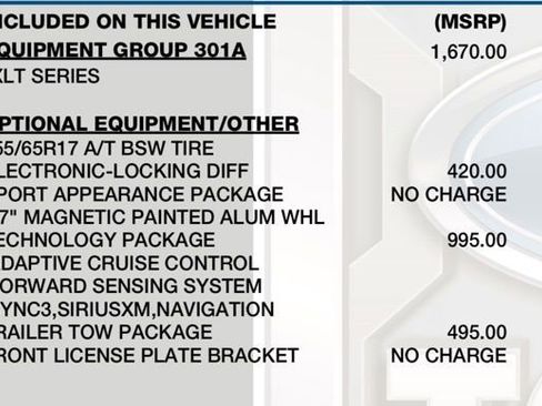 Used 2020 Ford Ranger XLT w/ Equipment Group 301A Mid AWD/4WD image 24