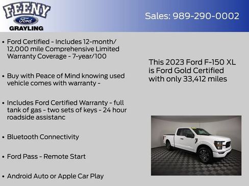 Certified 2023 Ford F150 XL w/ STX Appearance Package AWD/4WD image 5