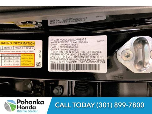 New 2025 Honda Accord LX image 21