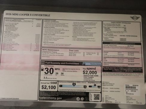 New 2026 MINI Cooper S image 17