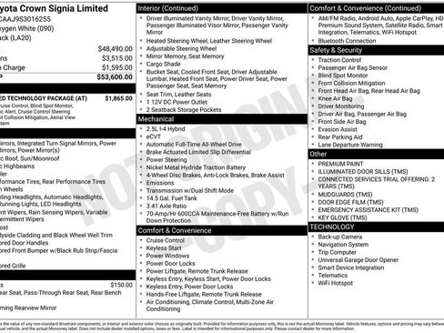 Certified 2025 Toyota Crown Signia w/ Advanced Technology Package AWD/4WD image 3