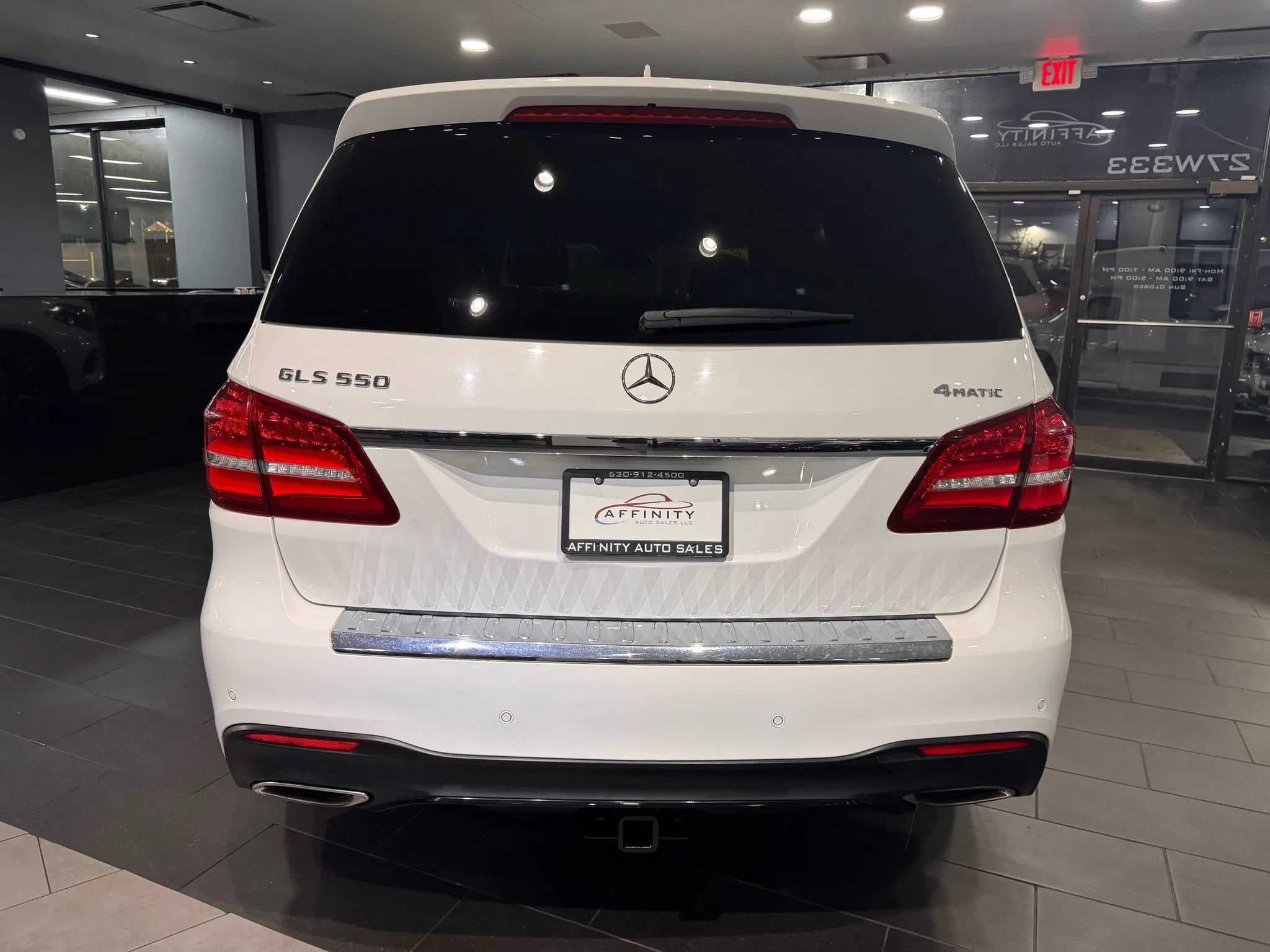 Used 2018 Mercedes-Benz GLS 550 4MATIC w/ Driver Assistance Package image 4