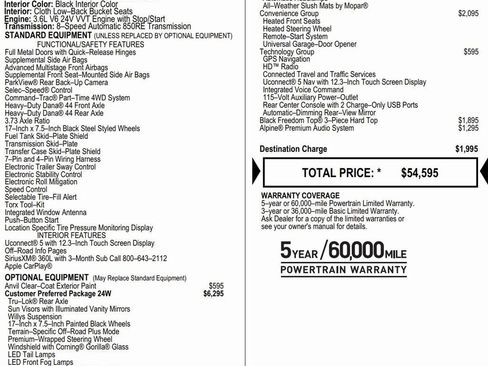 New 2026 Jeep Gladiator Sport AWD/4WD image 2